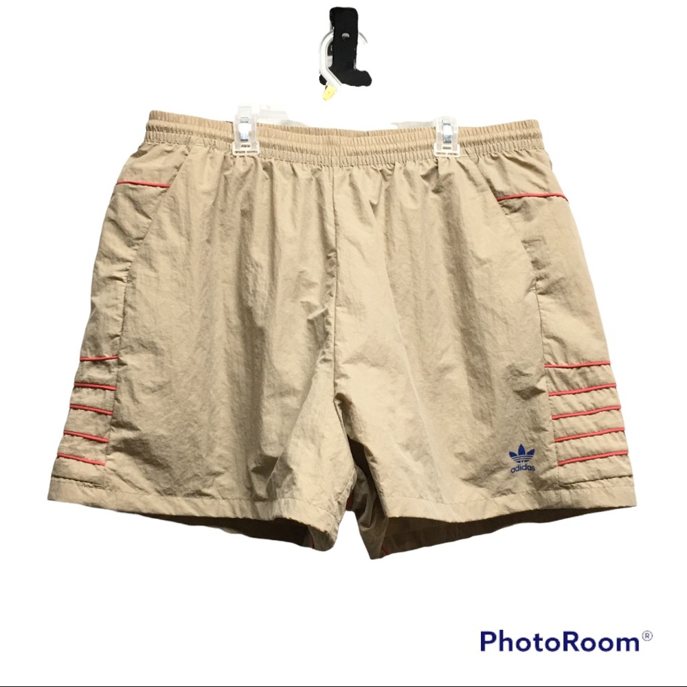 Adidas Khaki Drawstring Trunk short (Men)